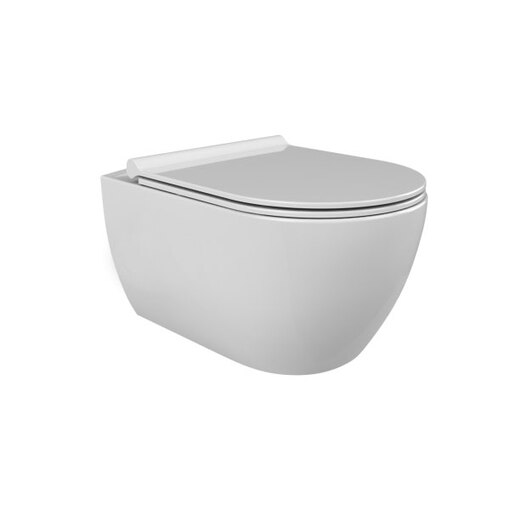 City Turkuaz wc šolja konzolna sa slim ss daskom