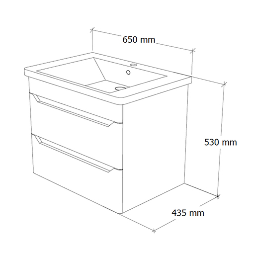 Sharp 65 beli – donji deo