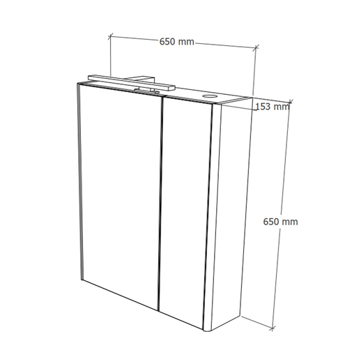 Sharp 65 beli – gornji deo