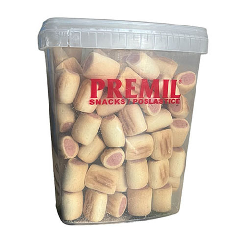 Premil Poslastice za pse Mini punjeni biskviti sa lososom 0,4kg