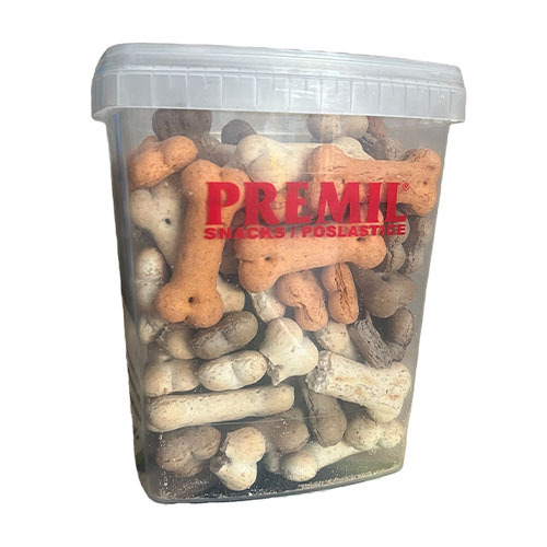 Premil Poslastice za pse Hrskavi biskviti sa govedinom, piletinom i mlekom 0,3kg