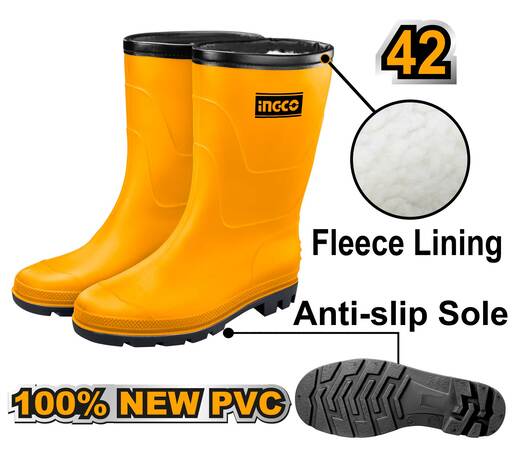 INGCO Gumene čizme br. 42 SSH112L