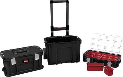 Keter Kofer za alat set Connect Rolling 88.4L CU 238273