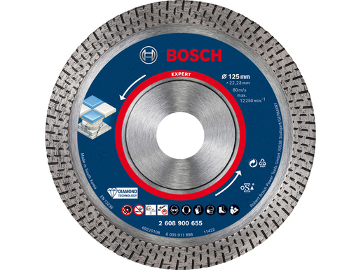 Bosch EXPERT HardCeramic dijamantska rezna ploča 125 mm 2608900655