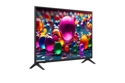 LG UHD AI TV 43UA75003LA, 4K Ultra HD, WebOS Smart TV, 4K Super Upscaling, α7 AI Processor 4K Gen8, HDR10 / HLG, AI Upscaling, FILMMAKER MODE, HGIG Mode