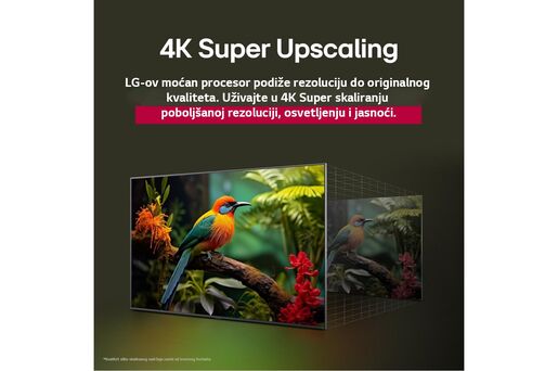 LG QNED AI TV 55QNED82A3B, 4K Ultra HD, WebOS Smart TV, Dynamic Tone Mapping, α7 AI Processor 4K Gen8, FILMMAKER MODE™, Magic remote