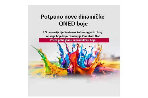 LG QNED evo AI TV 55QNED87A3B, 4K Ultra HD, WebOS Smart TV, VRR 144Hz, α8 AI Processor 4K Gen2, Dynamic Tone Mapping, Magic remote