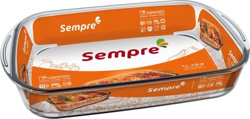 Nadir Posuda vatrostalna 4L, pravougaona, Sempre NA 6822