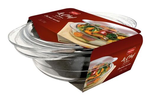 Nadir Posuda vatrostalna sa poklopcem 2.8L okrugla, Terrina NA 6457