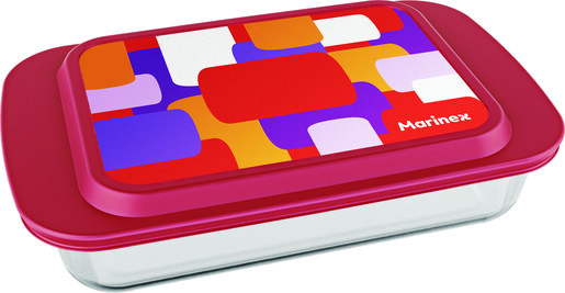 Nadir Posuda vatrostalna sa poklopcem 3.7L pravougaona, Pratica NA 6537P