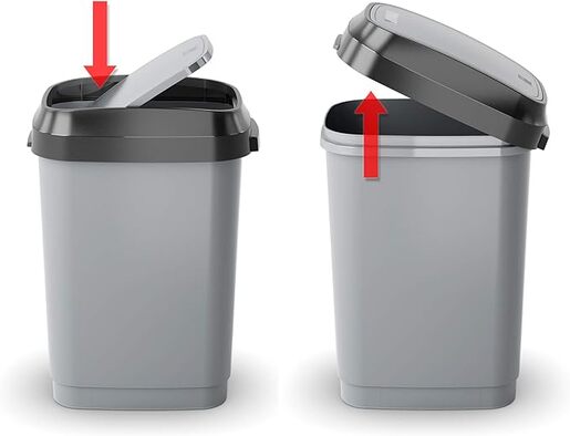 Kis Kanta za otpatke Dual Swing M Antracit/Metalik Siva CU 241513