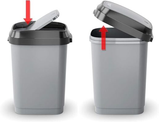 Kis Kanta za otpatke Dual Swing L Antracit/Metalik Siva CU 241270