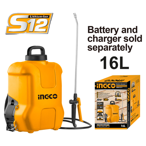 INGCO Aku prskalica 16L/5 bar SOLO SUPER CSPLI2016