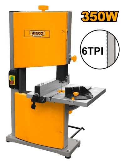 INGCO Stacionarna tračna testera 350W SUPER BAS3502