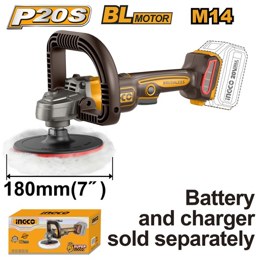 INGCO Aku polirka FI180 SOLO SUPER APLI2018