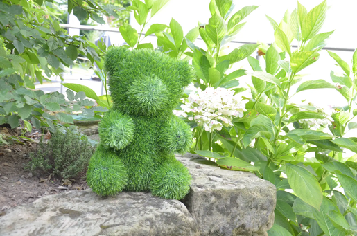 AniPlants figura od veštačke trave Meda baštenska dekoracija 35cm