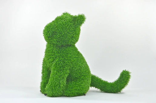 AniPlants figura od veštačke trave Mačka baštenska dekoracija 50cm