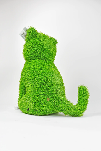 AniPlants figura od veštačke trave Mačka baštenska dekoracija 50cm