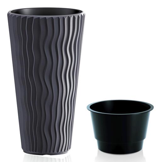 Prosperplast Saksija Sandy Slim 40X71Cm Antracit PR DPSP400-S433