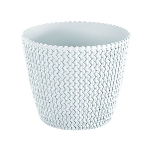 Prosperplast Saksija Splofy 16X13Cm Bela PR DSP160-S449