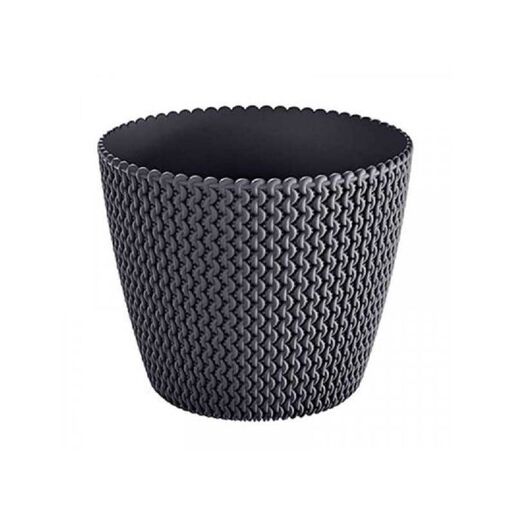 Prosperplast Saksija Splofy 19X16Cm Antracit PR DSP190-S433
