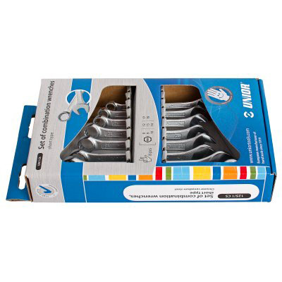 UNIOR Ključ viljuškasto-okasti 125/1 8-19CS 603711