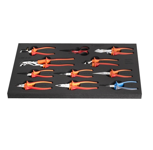 UNIOR Garnitura izolovanih klešta u SOS ulošku 964VDE3BI