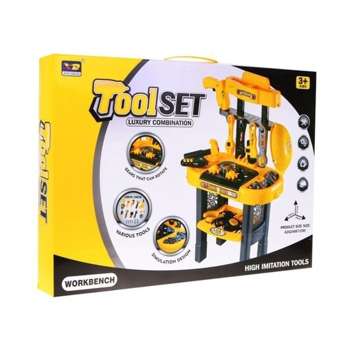 Eco Toys Majstorska radionica za decu 23 elemenata ecotoys HC395062