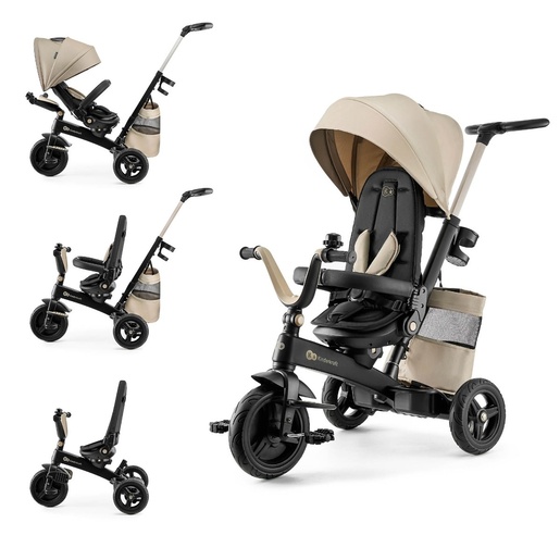 Kinderkraft tricikl easy twist 2u1 beige KREASY00BEG0000