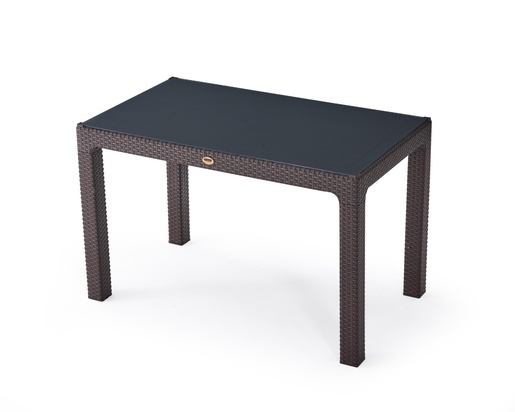 Bolzz Rattan baštenski sto 70x120 brown Bolzz BOLRATABB70x120