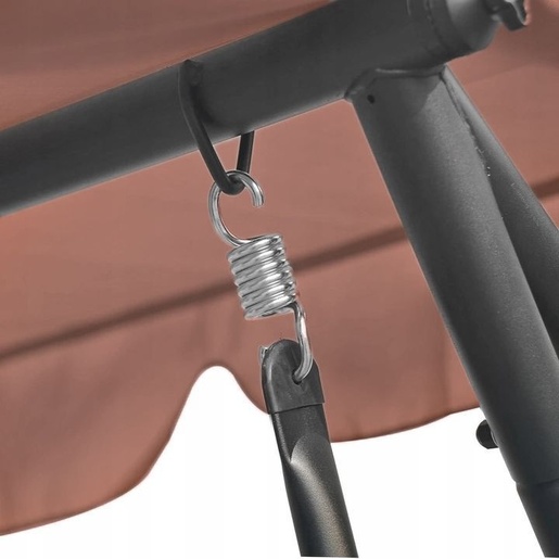 Multi Garden Baštenska ljuljaška - ležaljka 2u1 brown G2025-B BROWN