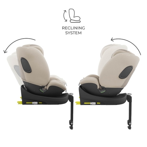 Kinderkraft auto sedište i-fix endura safe 61-150cm beige KCIFEN00BEG0000