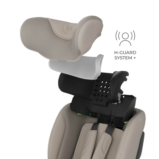 Kinderkraft auto sedište i-fix endura safe 61-150cm beige KCIFEN00BEG0000