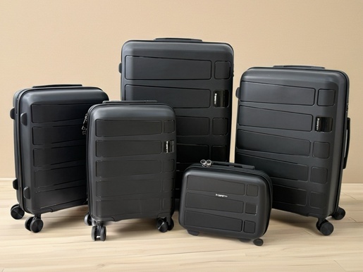 Bolzz Set kofera world 5/1 black BOLKOFWBLACK