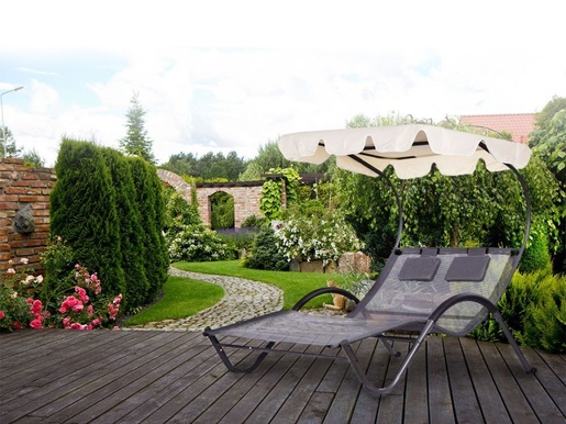 Multi Garden Velika baštenska ležaljka za dvoje sa jastucima Multi Garden PL303