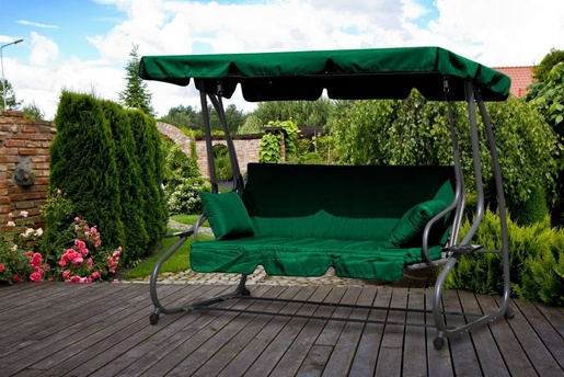 Multi Garden Baštenska ljuljaška - ležaljka 2u1 green G2025-B GREEN