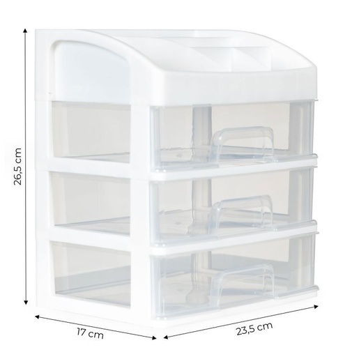 Modern Home Organizer za kozmetiku sa fiokama i pregradama PJJMSB001-01