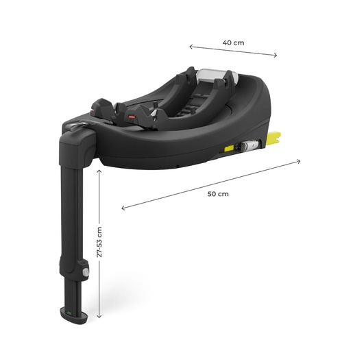 Kinderkraft baza isofix endura safe fx KCENSAFXBLK0000