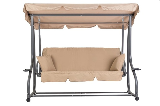 Multi Garden Baštenska ljuljaška - ležaljka 2u1 beige G2025-B BEIGE