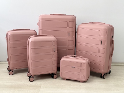 Bolzz Set kofera world 5/1 rose BOLKOFWROSE