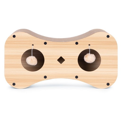 Petsi Grebalica za mačke sa kućicom i krevetom 1004 TP-1004