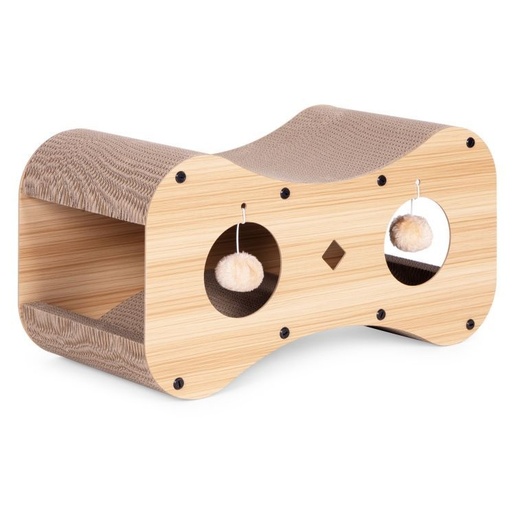 Petsi Grebalica za mačke sa kućicom i krevetom 1004 TP-1004