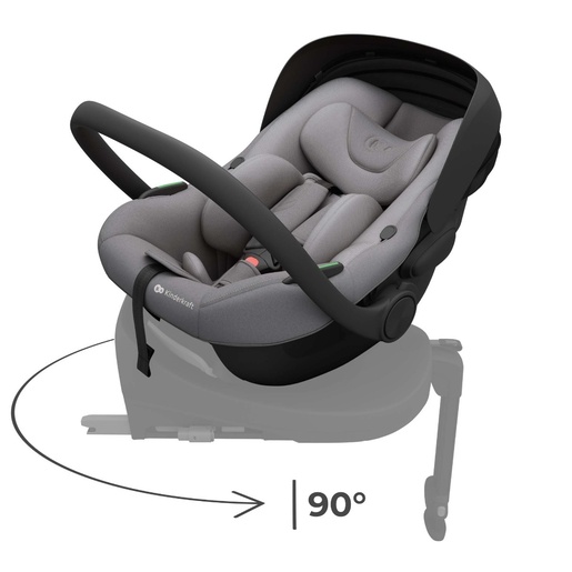 Kinderkraft auto sedište i-lite 40-87cm cool grey KCILIT00GRY0000