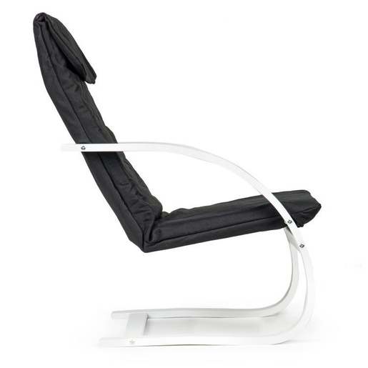 Modern Home Stolica za ljuljanje white/black Modern Home TXWQM-31WH/BL