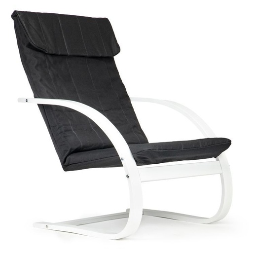 Modern Home Stolica za ljuljanje white/black Modern Home TXWQM-31WH/BL