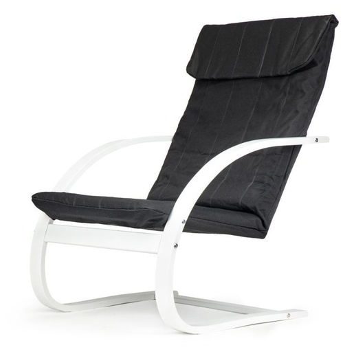 Modern Home Stolica za ljuljanje white/black Modern Home TXWQM-31WH/BL