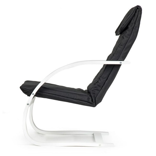 Modern Home Stolica za ljuljanje white/black Modern Home TXWQM-31WH/BL