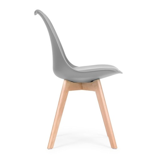 Modern Home Trpezarijske stolice set 4 kom filipo light grey 2 PC-003 GREY