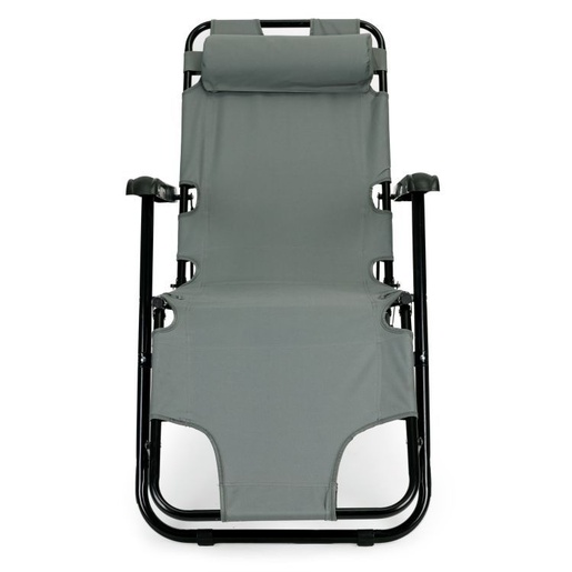 Modern Home Baštenska fotelja zero gravity dark gray ZRL010 GRAY