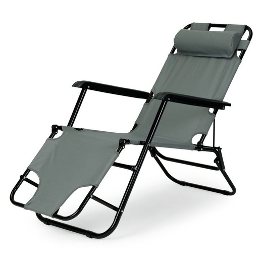 Modern Home Baštenska fotelja zero gravity dark gray ZRL010 GRAY